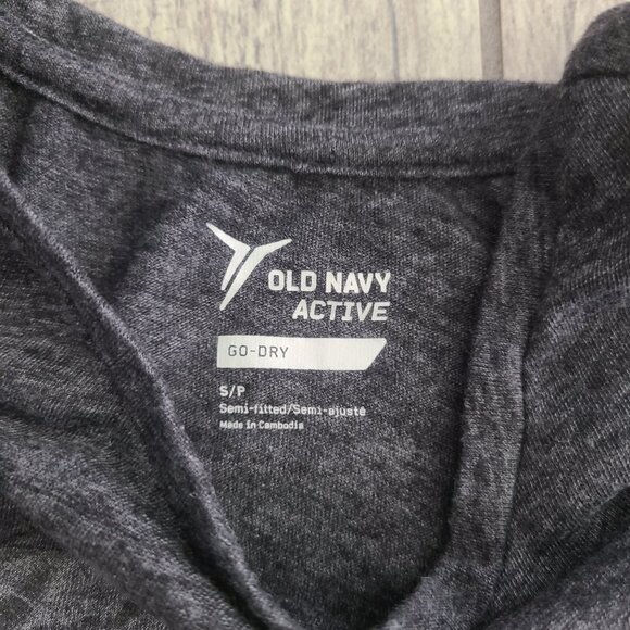 Old Navy Active Go-Dry “Train Like A Beast” Tank Top Grey Women’s Small - Picture 9 of 10